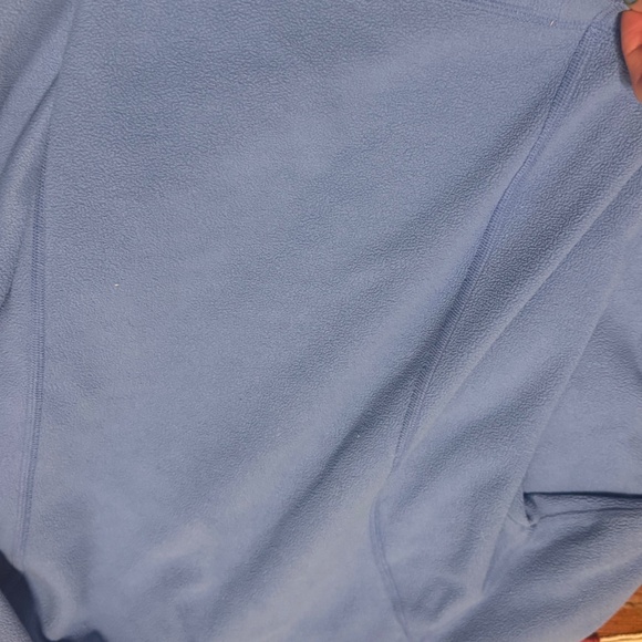 Stay warm and stylish with this blue quarter-zip fleece. Perfect for any casual - Picture 7 of 7